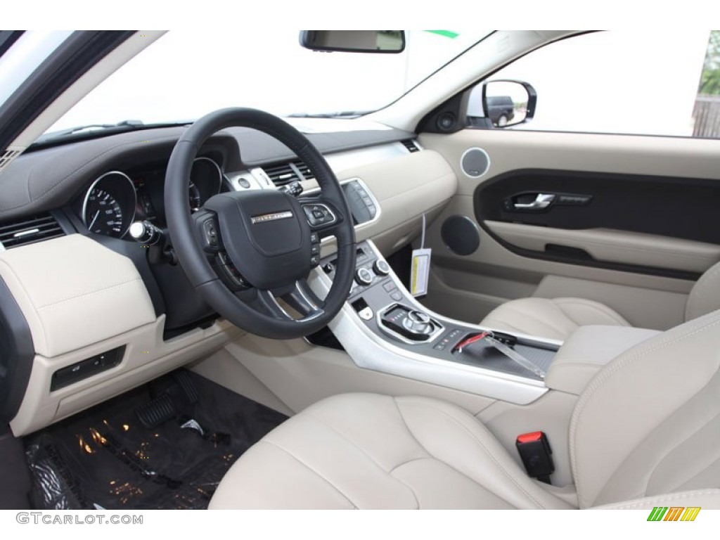 Almond/Espresso Interior 2012 Land Rover Range Rover Evoque Coupe Pure Photo #63308387