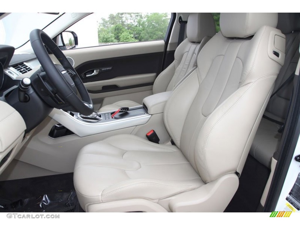 Almond/Espresso Interior 2012 Land Rover Range Rover Evoque Coupe Pure Photo #63308393