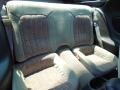 2000 Chevrolet Camaro Z28 SS Coupe Rear Seat