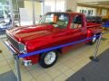 Front 3/4 View of 1976 C/K C10 Custom Pro Street