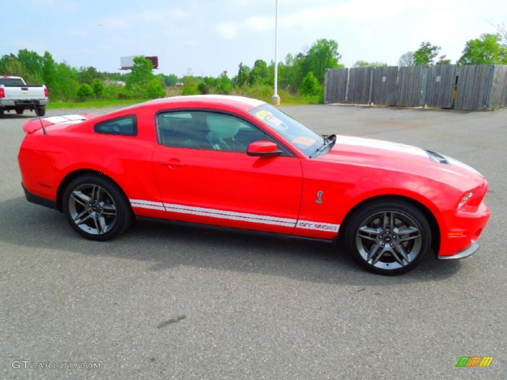 Torch Red 2010 Ford Mustang Shelby GT500 Coupe Exterior Photo #63309755