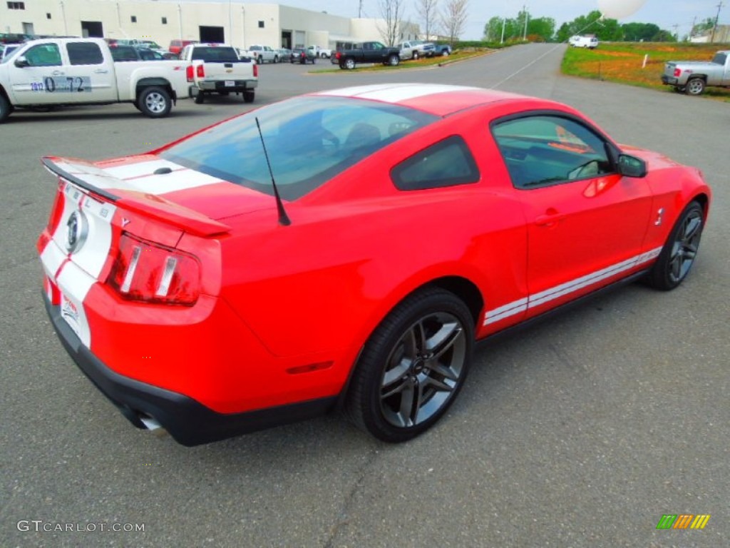 Torch Red 2010 Ford Mustang Shelby GT500 Coupe Exterior Photo #63309773