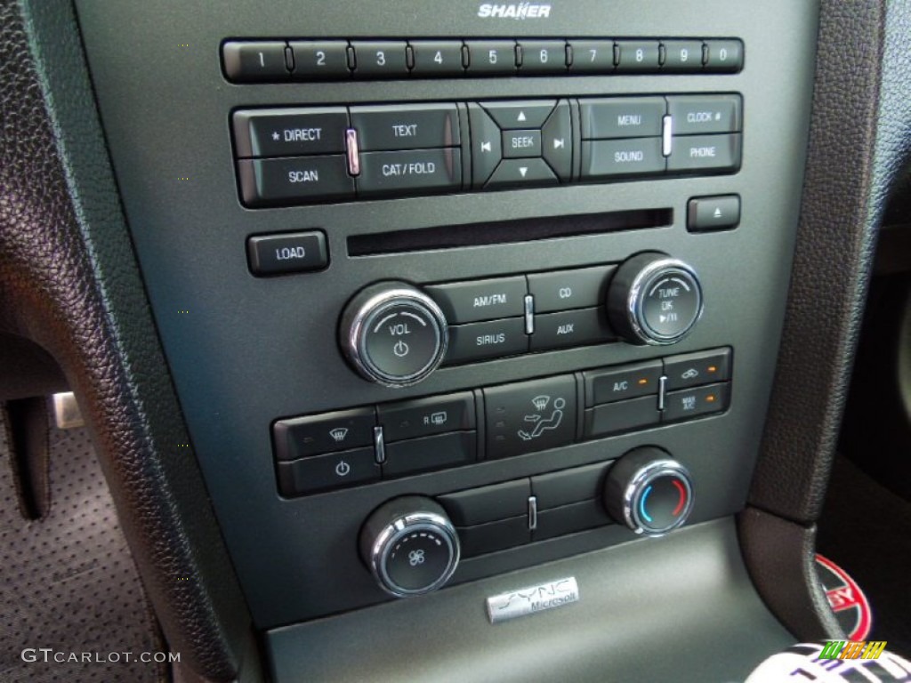 2010 Ford Mustang Shelby GT500 Coupe Controls Photo #63309836