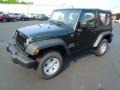 2012 Black Forest Green Pearl Jeep Wrangler Sport 4x4  photo #1