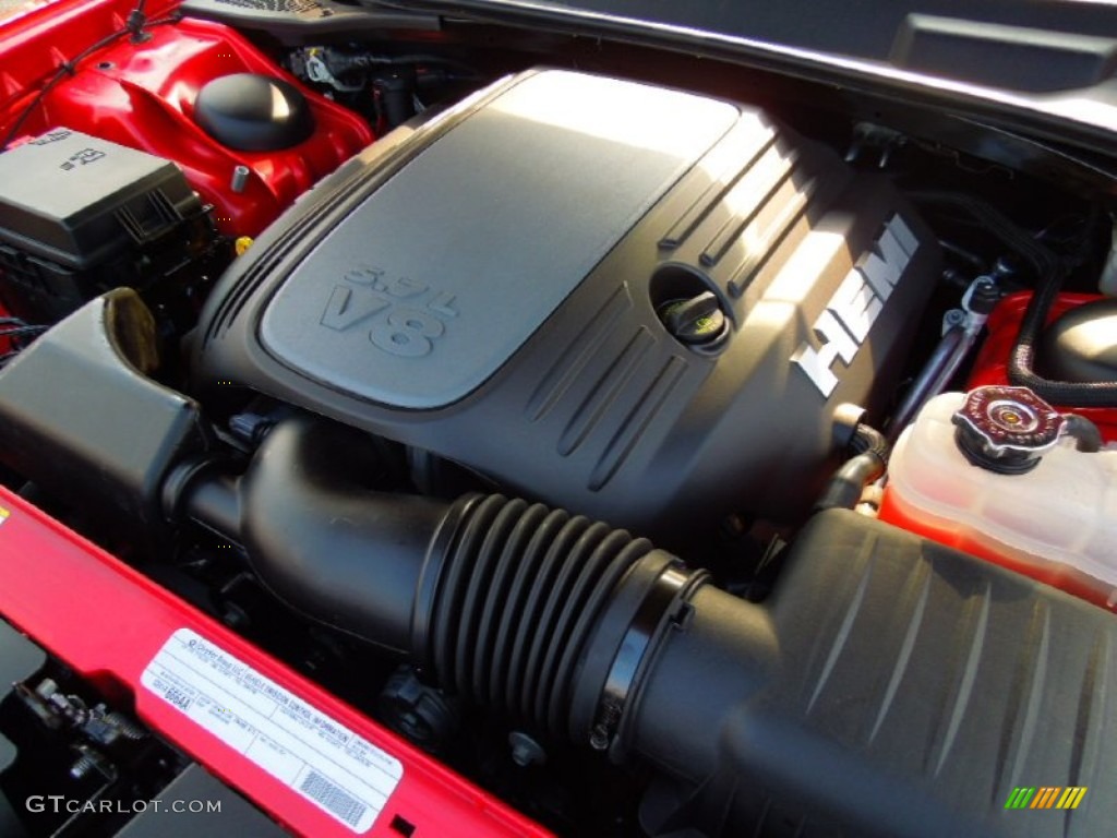 2012 Dodge Challenger R/T 5.7 Liter HEMI OHV 16-Valve MDS V8 Engine Photo #63312827
