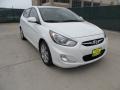 2012 Century White Hyundai Accent SE 5 Door  photo #1