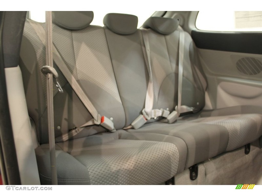 2007 Hyundai Accent SE Coupe Interior Color Photos