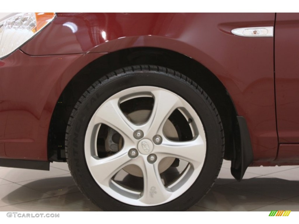 2007 Hyundai Accent SE Coupe Wheel Photo #63313922
