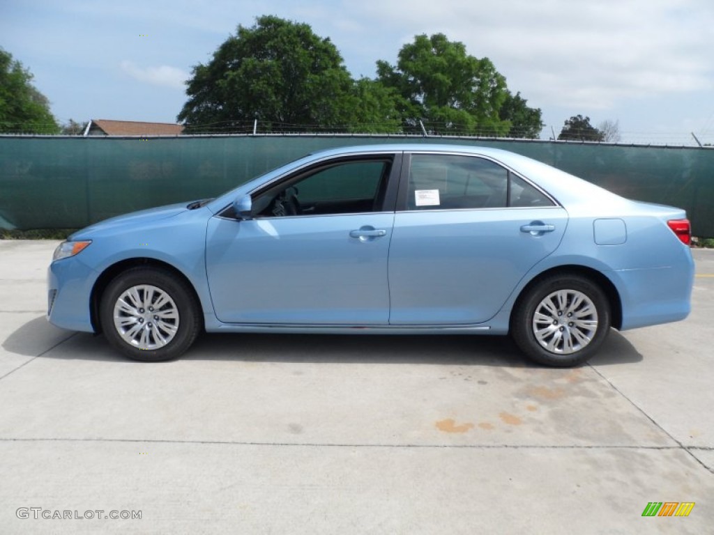 Clearwater Blue Metallic 2012 Toyota Camry LE Exterior Photo #63314714