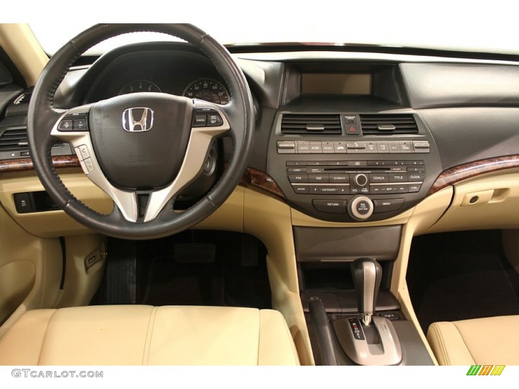 2010 Accord Crosstour EX-L 4WD - Tango Red Pearl / Ivory photo #24