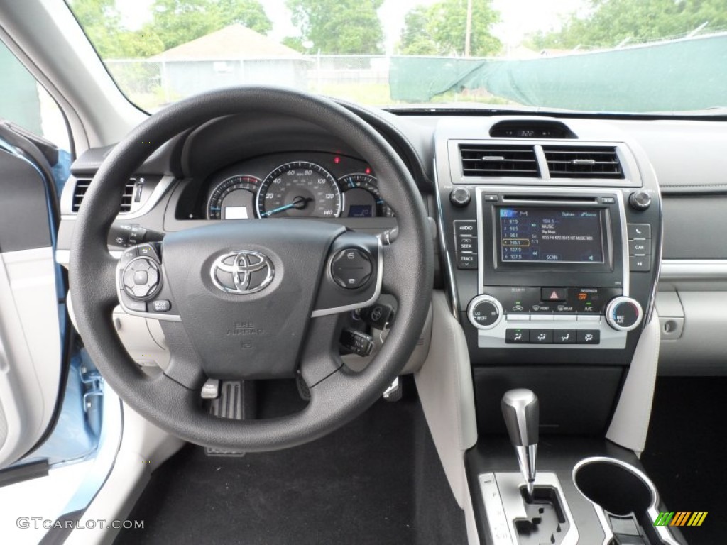 2012 Toyota Camry LE Ash Dashboard Photo #63314834