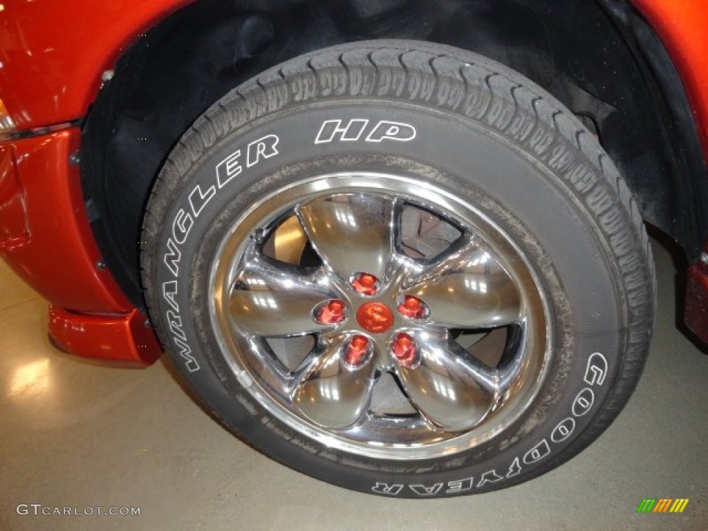 2005 Ram 1500 SLT Daytona Regular Cab - Go ManGo! / Dark Slate Gray/Orange photo #5