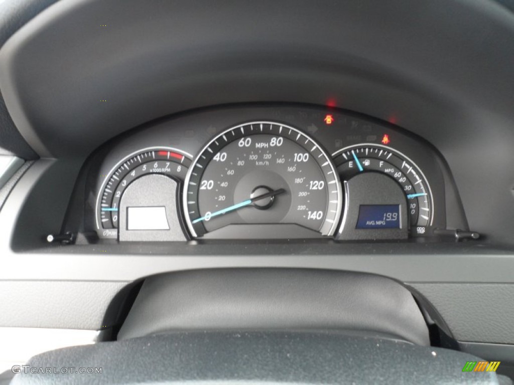 2012 Toyota Camry LE Gauges Photo #63314876