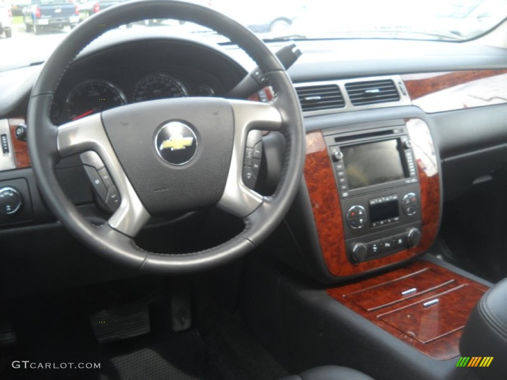 2010 Tahoe LTZ 4x4 - Taupe Gray Metallic / Ebony photo #12