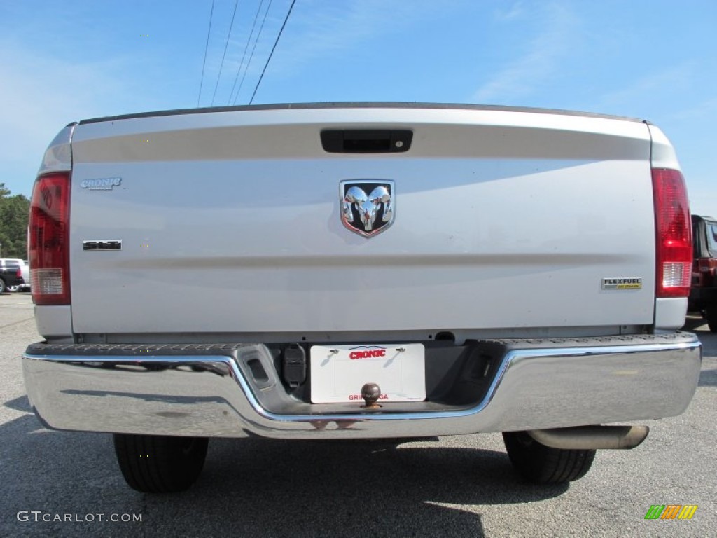 2012 Ram 1500 SLT Quad Cab - Bright Silver Metallic / Dark Slate Gray photo #6