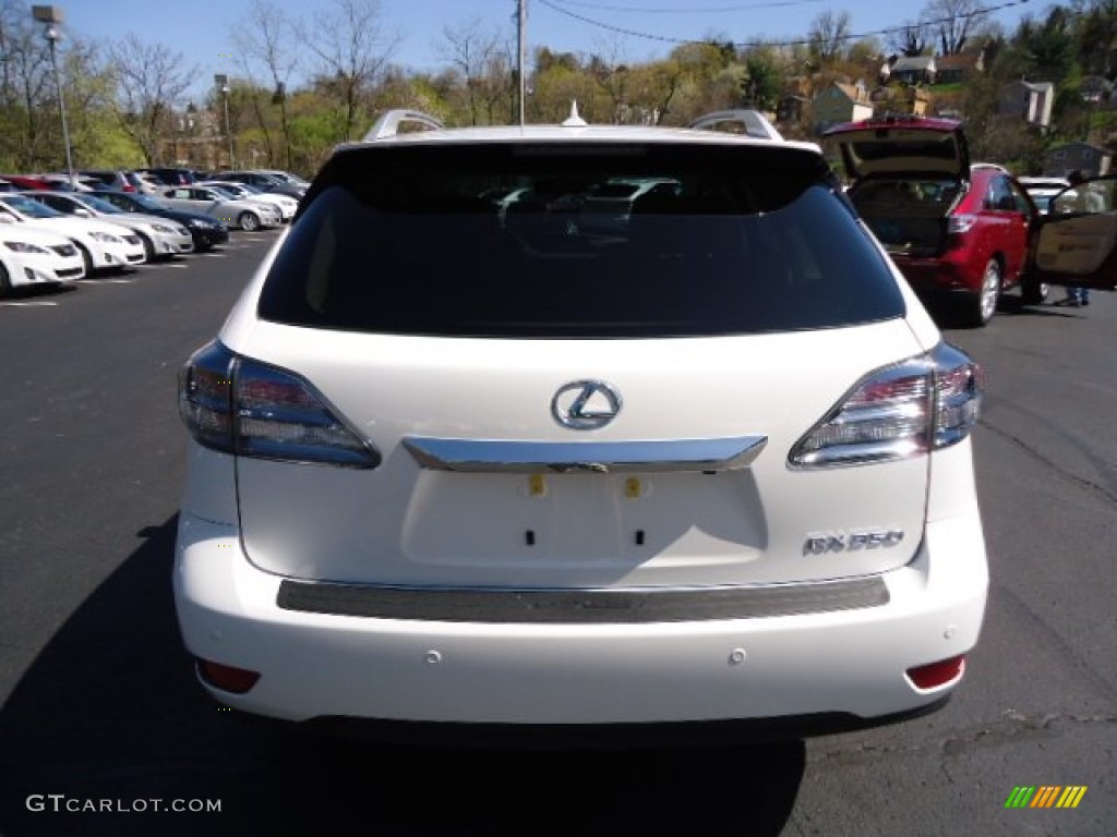 2012 RX 350 AWD - Starfire White Pearl / Parchment photo #3