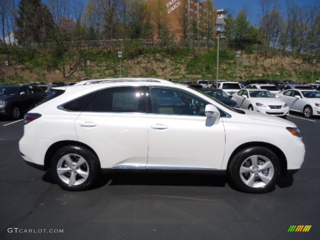 2012 RX 350 AWD - Starfire White Pearl / Parchment photo #5
