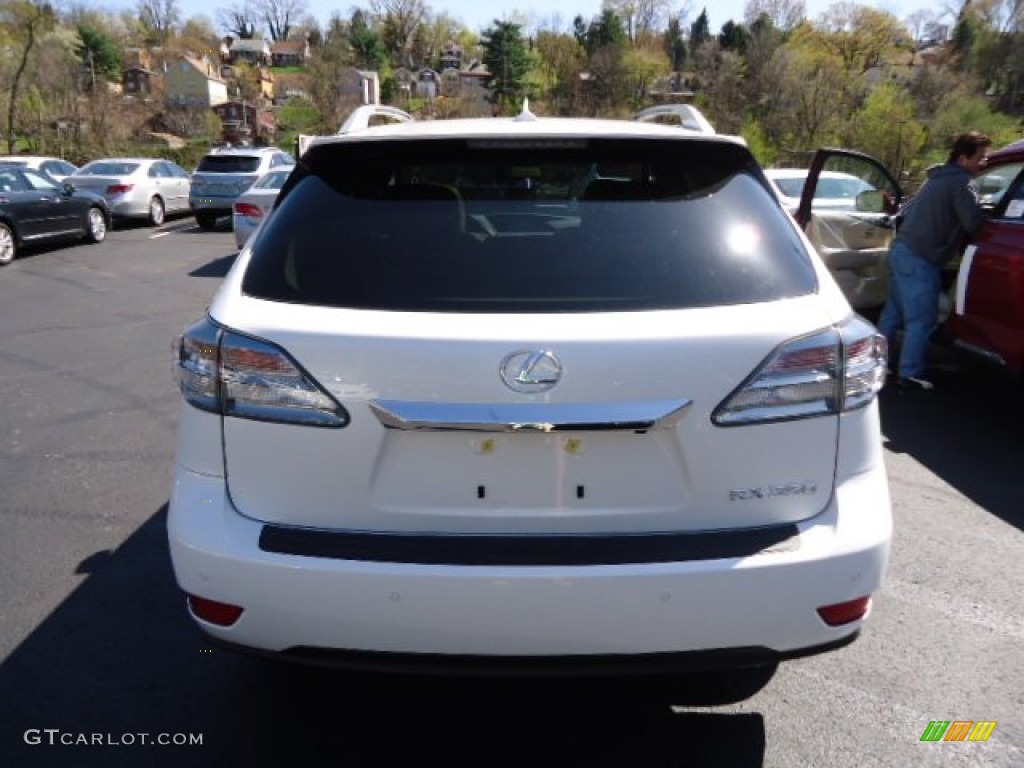2012 RX 350 AWD - Starfire White Pearl / Parchment photo #3