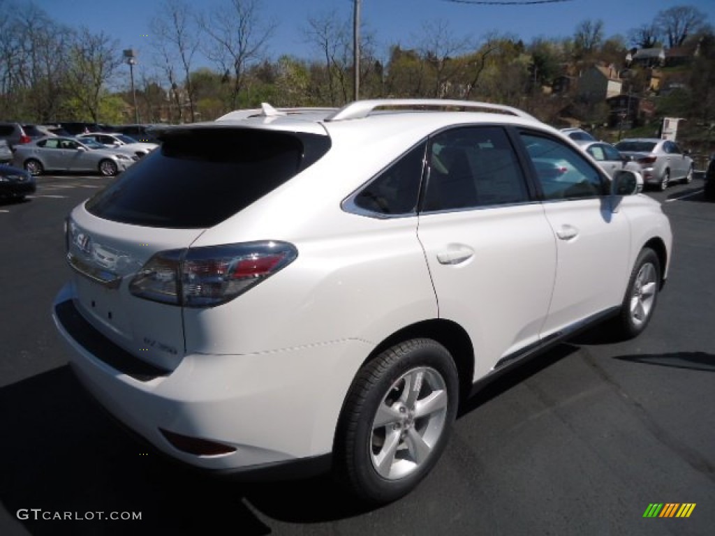 2012 RX 350 AWD - Starfire White Pearl / Parchment photo #4