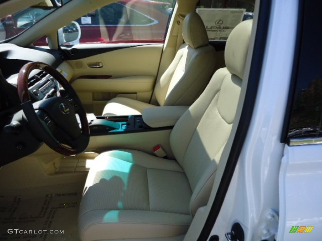 2012 RX 350 AWD - Starfire White Pearl / Parchment photo #9