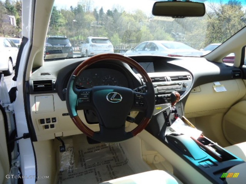 2012 RX 350 AWD - Starfire White Pearl / Parchment photo #11