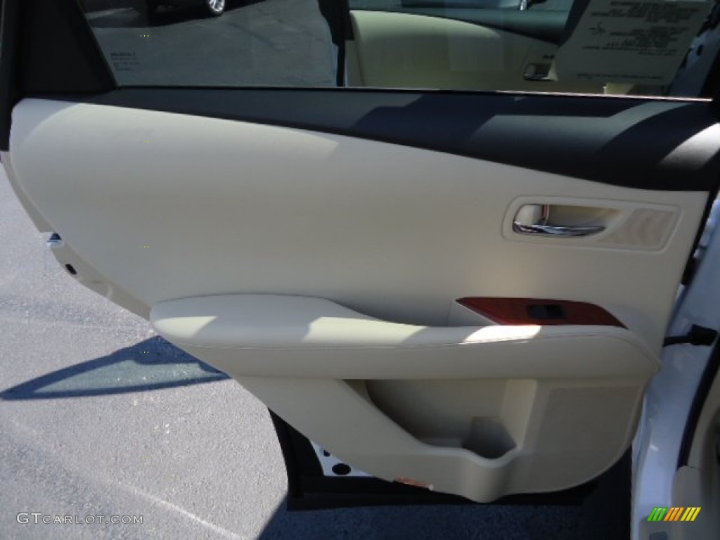 2012 RX 350 AWD - Starfire White Pearl / Parchment photo #12