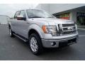 2011 Ingot Silver Metallic Ford F150 Lariat SuperCrew 4x4  photo #2