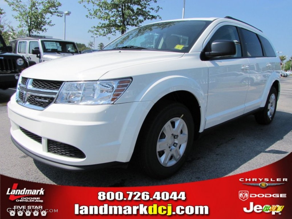 Bianco White Dodge Journey