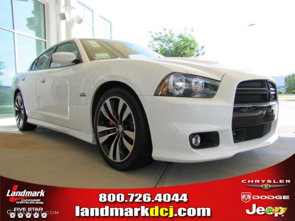 Bright White Dodge Charger
