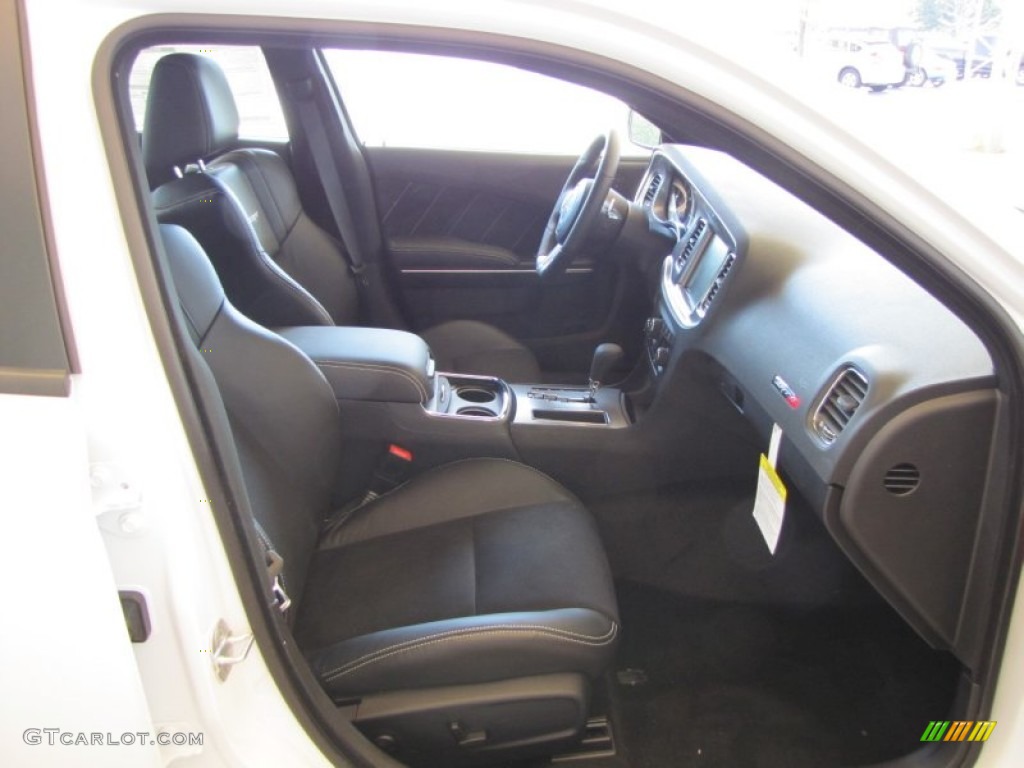2012 Charger SRT8 - Bright White / Black photo #9