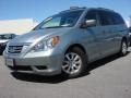 2010 Slate Green Metallic Honda Odyssey EX-L  photo #2