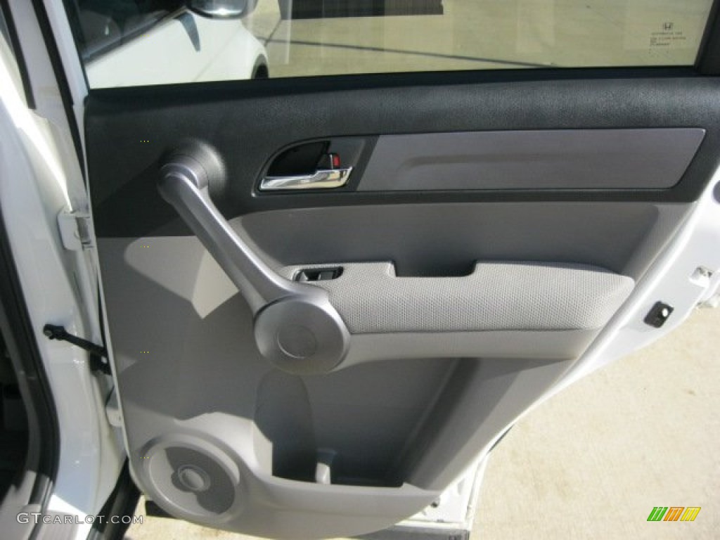 2009 CR-V EX 4WD - Taffeta White / Gray photo #27