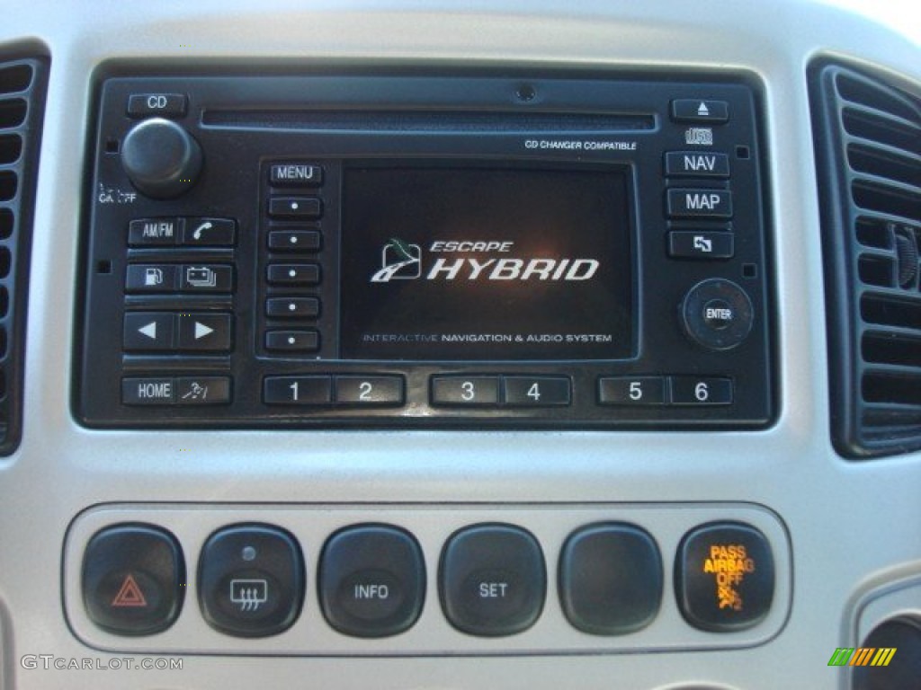 2005 Ford Escape Hybrid 4WD Audio System Photo #63324760