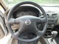 2003 Nissan Sentra Sand Beige Interior Steering Wheel Photo