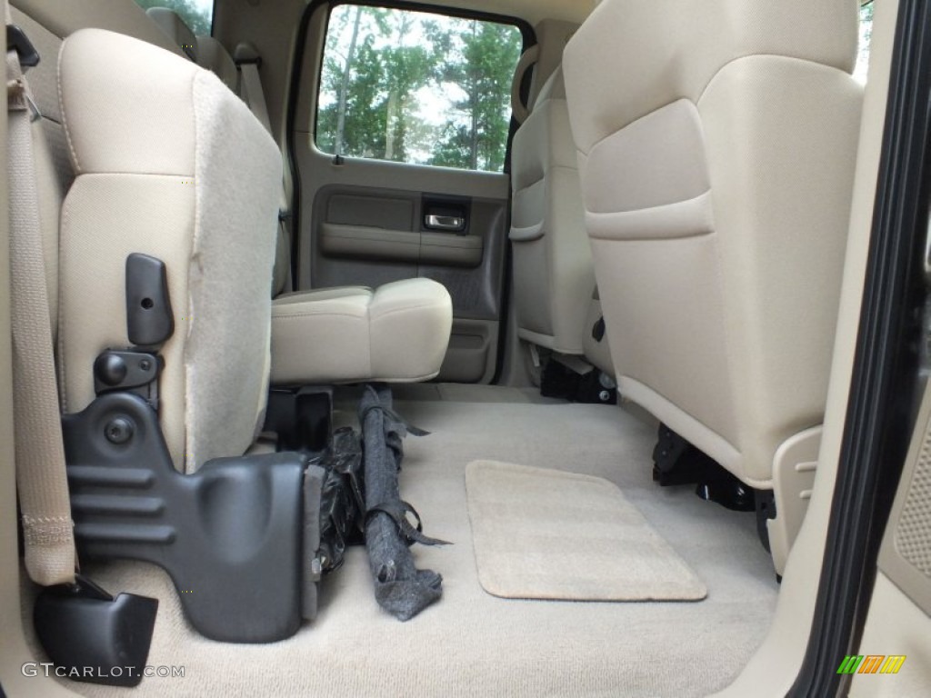 2005 F150 XLT SuperCrew - Dark Stone Metallic / Tan photo #25