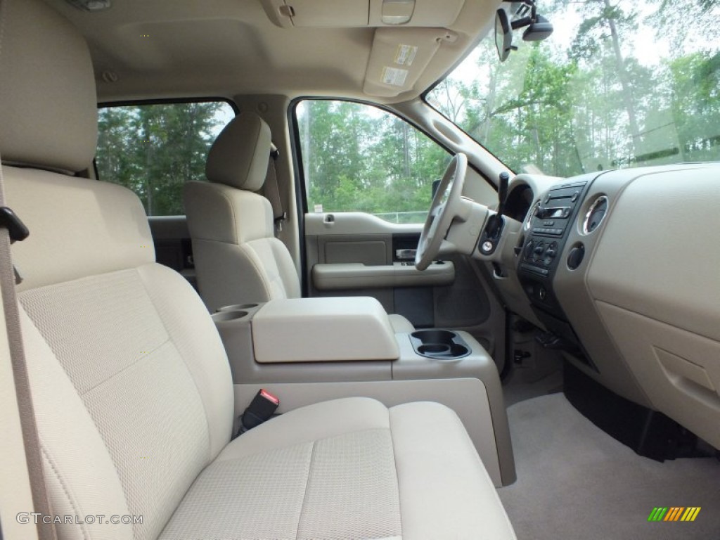 2005 F150 XLT SuperCrew - Dark Stone Metallic / Tan photo #26