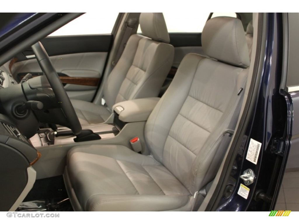 2012 Accord EX-L Sedan - Royal Blue Pearl / Gray photo #8