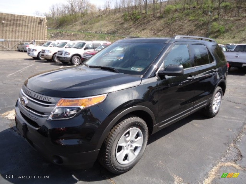 Tuxedo Black Metallic 2013 Ford Explorer 4WD Exterior Photo #63327112