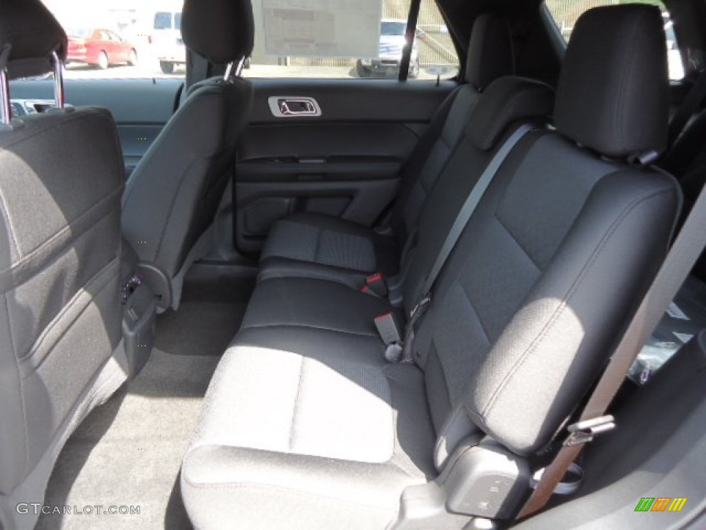 Charcoal Black Interior 2013 Ford Explorer XLT 4WD Photo #63327424