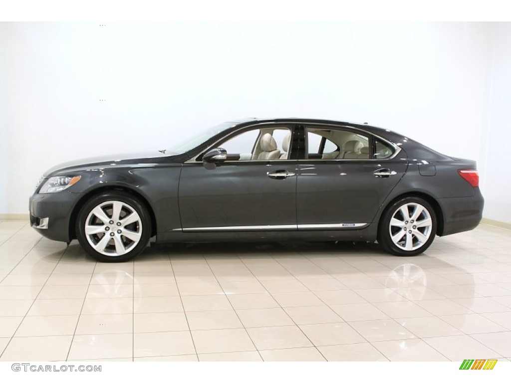 Smoky Granite Mica 2010 Lexus LS 600h L AWD Hybrid Exterior Photo #63327646