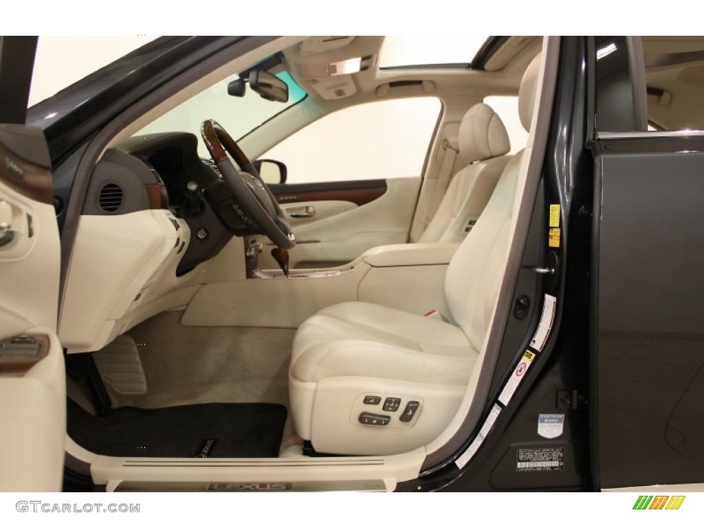 Alabaster Interior 2010 Lexus LS 600h L AWD Hybrid Photo #63327721