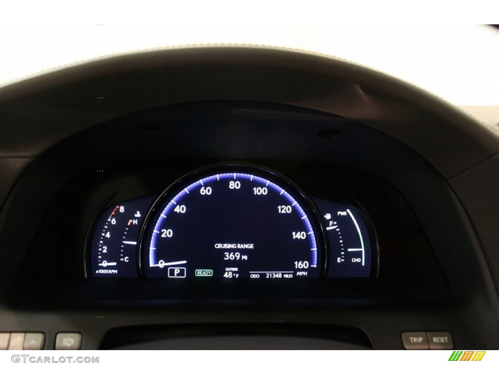 2010 Lexus LS 600h L AWD Hybrid Gauges Photo #63327763