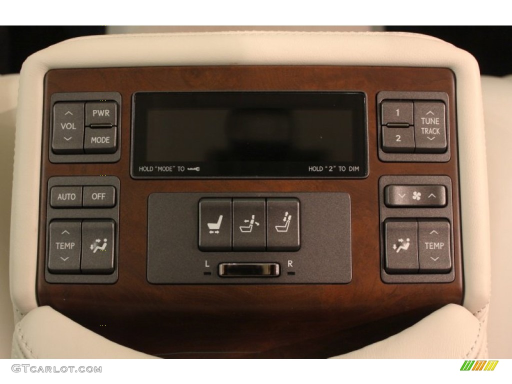 2010 Lexus LS 600h L AWD Hybrid Rear Seat Controls Photo #63328020