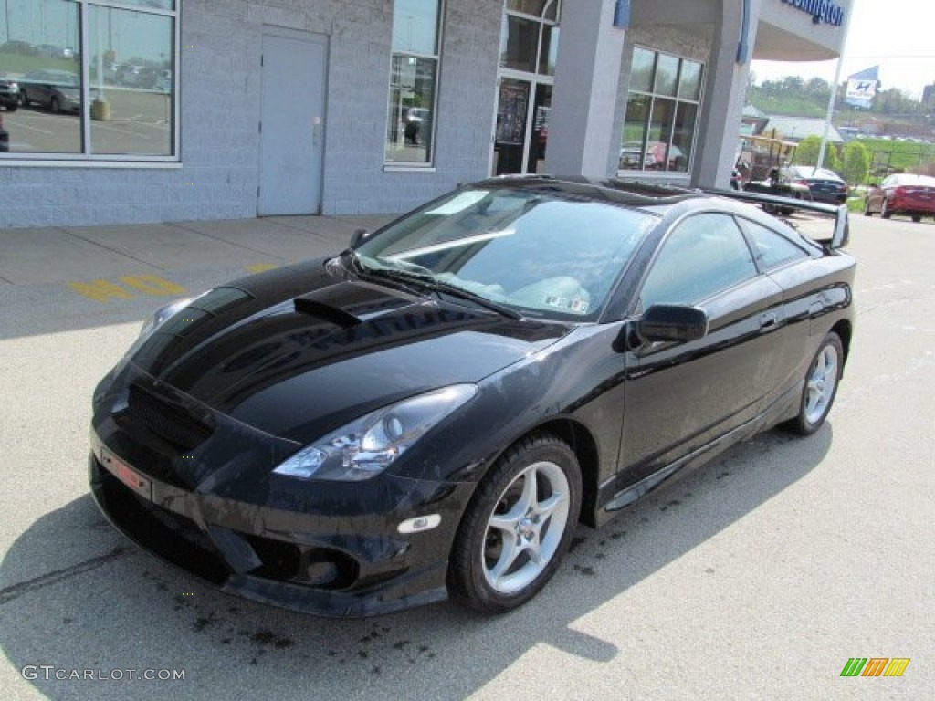 2004 Celica GTS - Black / Black photo #2