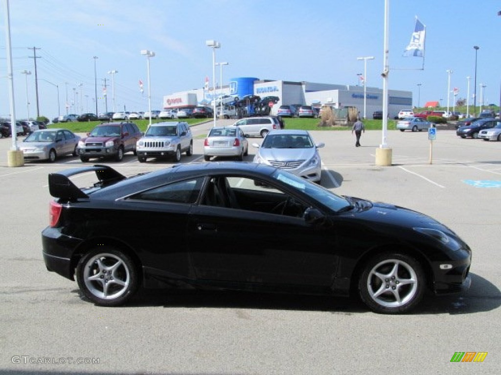 2004 Celica GTS - Black / Black photo #7