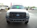 Oxford White - F550 Super Duty XL Crew Cab 4x4 Commercial Truck Photo No. 3