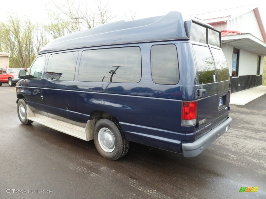 True Blue Metallic 2004 Ford E Series Van E350 Super Duty XL Wheelchair Access Exterior Photo #63328867