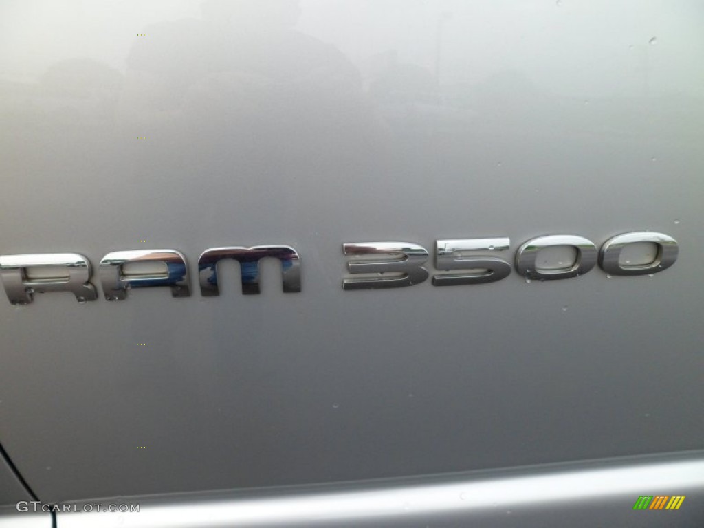 2004 Dodge Ram 3500 SLT Regular Cab 4x4 Dually Marks and Logos Photo #63329254