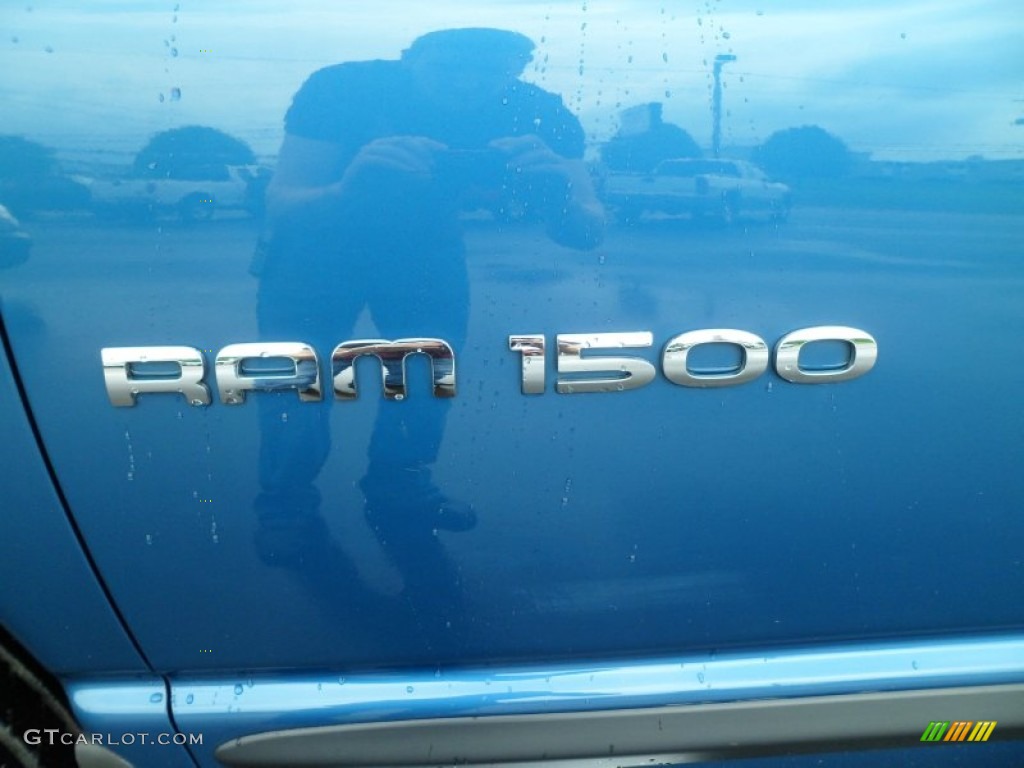 2004 Ram 1500 SLT Quad Cab 4x4 - Atlantic Blue Pearl / Dark Slate Gray photo #12
