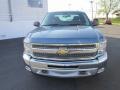 2012 Blue Granite Metallic Chevrolet Silverado 1500 LT Extended Cab 4x4  photo #2